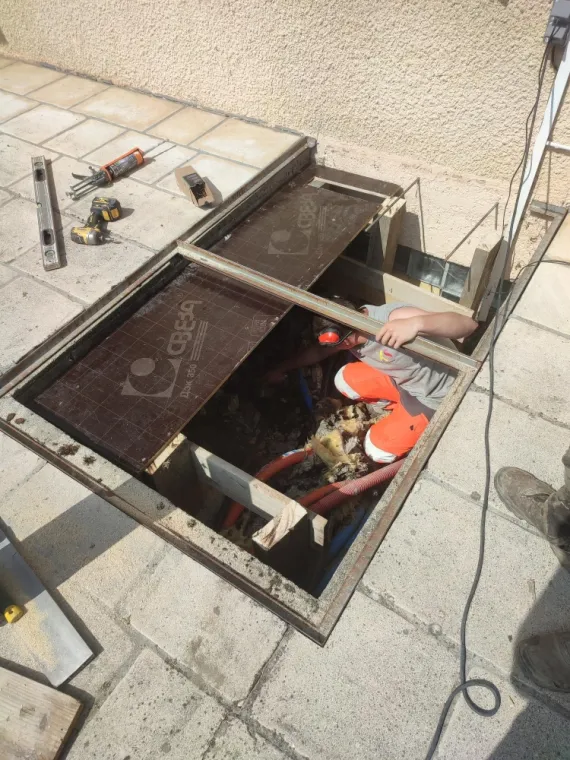 Chantier Dalle sur plot à Saint Blandine, Bourgoin-Jallieu, KS Maçonnerie