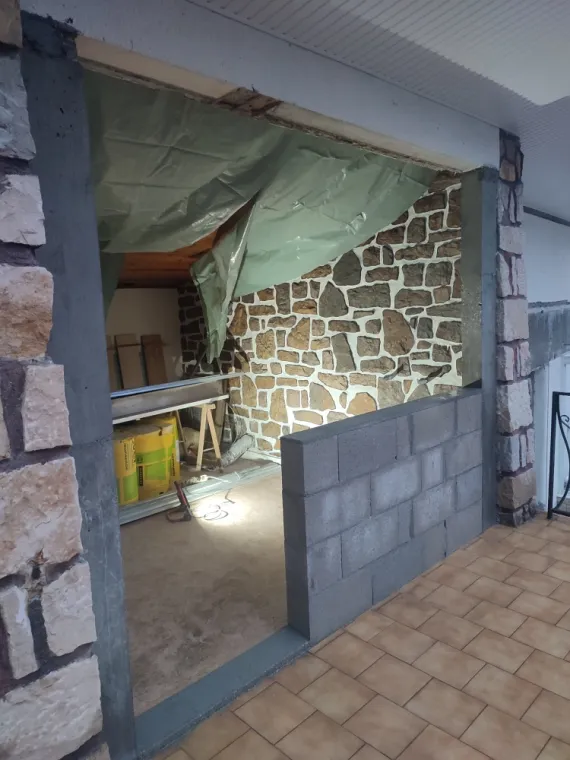 après chantier fini