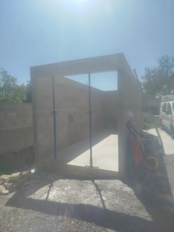 Réhaussement d'un garage à Bourgoin-Jallieu, Bourgoin-Jallieu, KS Maçonnerie
