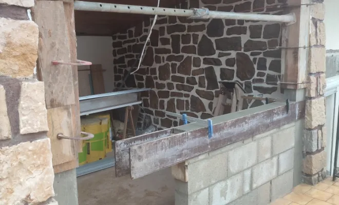 Rénovation d'une façade en maçonnerie à Bourgoin_Jallieu, Bourgoin-Jallieu, KS Maçonnerie