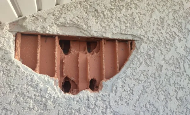 rénovation sur façade maçonnerie au Passage, Bourgoin-Jallieu, KS Maçonnerie