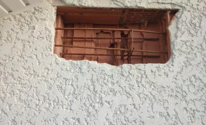 rénovation sur façade maçonnerie au Passage, Bourgoin-Jallieu, KS Maçonnerie