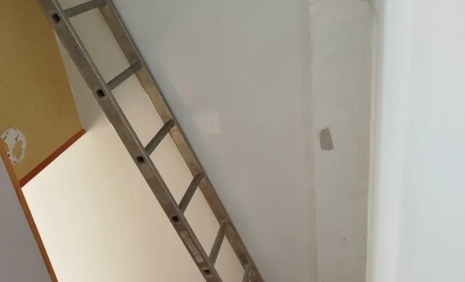 rénovation d'une maison en peinture à Sainte Blandine, Bourgoin-Jallieu, KS Maçonnerie