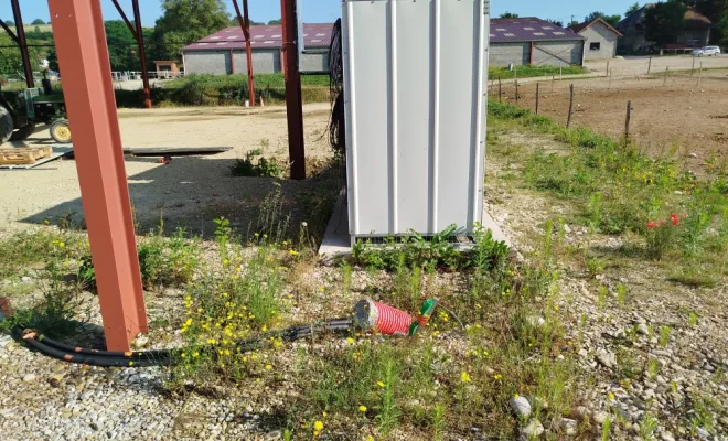 Réalisation d'un dallage, Bourgoin-Jallieu, KS Maçonnerie