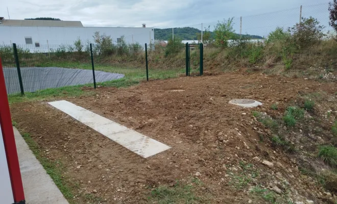 réalisation d'une longrine à Cessieu, Bourgoin-Jallieu, KS Maçonnerie