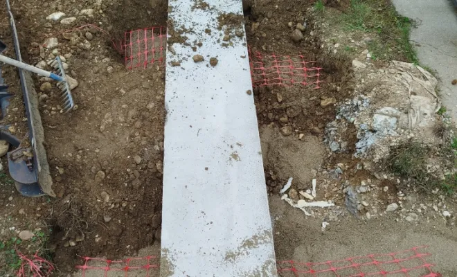réalisation d'une longrine à Cessieu, Bourgoin-Jallieu, KS Maçonnerie