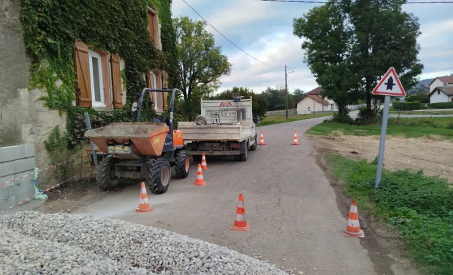 Réalisation d'un dallage à Paladru, Bourgoin-Jallieu, KS Maçonnerie