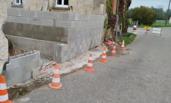Réalisation d'un dallage à Paladru, Bourgoin-Jallieu, KS Maçonnerie