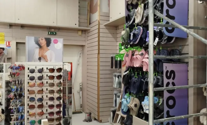 Reprise placo et habillage magasin à Voiron, Bourgoin-Jallieu, KS Maçonnerie