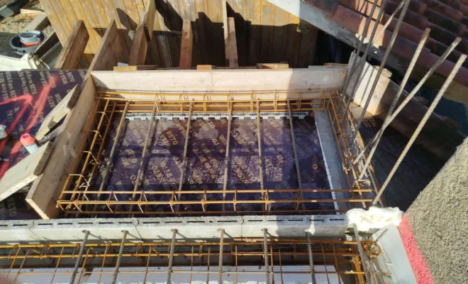 Réalisation d'un plancher béton et acrotère sur Paladru, Bourgoin-Jallieu, KS Maçonnerie
