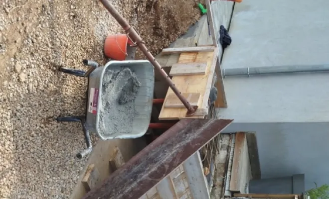 Création d'un escalier à Saint Marcel Bel Accueil, Bourgoin-Jallieu, KS Maçonnerie
