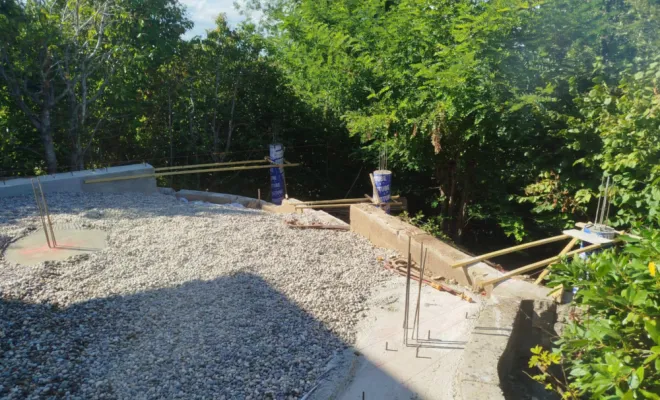 Création d'une terrasse à l'Isle d'Abeau, Bourgoin-Jallieu, KS Maçonnerie