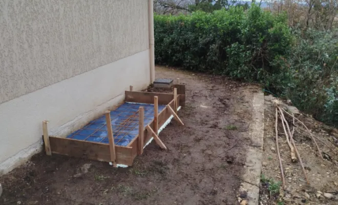 Création de dallage à l'Isle d'Abeau, Bourgoin-Jallieu, KS Maçonnerie