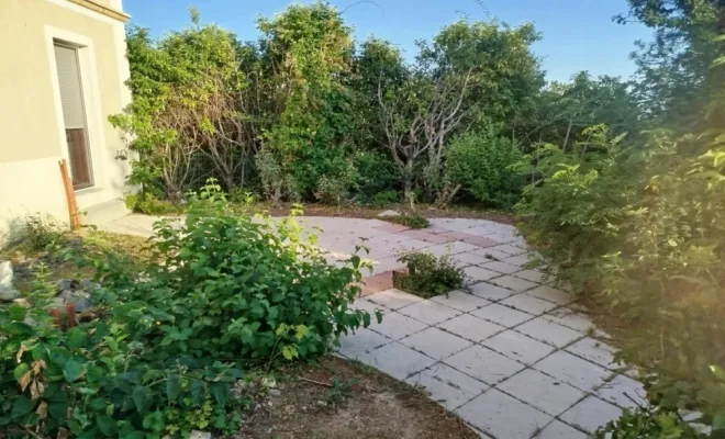 Création d'une terrasse à l'Isle d'Abeau, Bourgoin-Jallieu, KS Maçonnerie