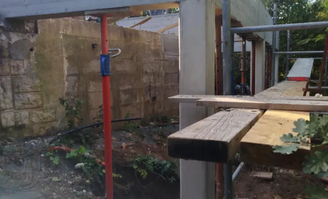 Création d'une terrasse à l'Isle d'Abeau, Bourgoin-Jallieu, KS Maçonnerie