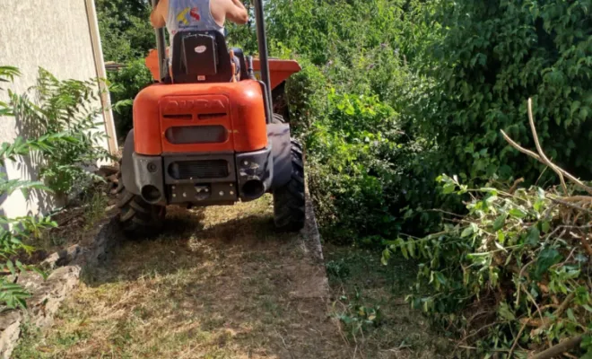 Création de dallage à l'Isle d'Abeau, Bourgoin-Jallieu, KS Maçonnerie
