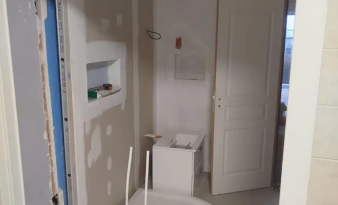 Démolition de cloison brique + placoplâtre à Saint Victor de Cessieu, Bourgoin-Jallieu, KS Maçonnerie