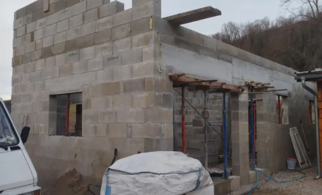 Création d'une villa à Saint Savin, Bourgoin-Jallieu, KS Maçonnerie